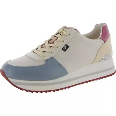 MICHAEL Michael Kors Womens Monique Beige Casual And Fashion Sneakers BHFO 0976 • $74.99