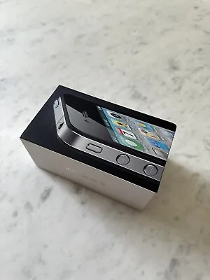 Apple IPhone 4 16GB Black - Box Papers And Sim Tool Only • £8