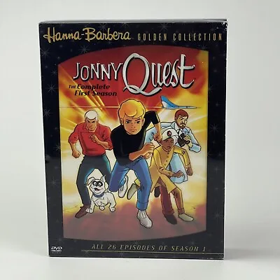 Jonny Quest The Complete First Season DVD 4 Disc Golden Collection 2004 • $18