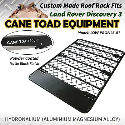 Roof Rack Fits Land Rover Discovery 3&4 Aluminium Alloy Flat LOW PROFILE Hydrona • $456.75