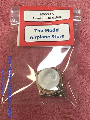 MVVS 2.5  Gas Model Airplane Engine Billet Aluminum Replacement Backplate • $25.95