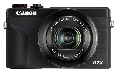 Canon - PowerShot G7 X Mark III Digital Vlogging Camera - Black -2 Year Warranty • $1699