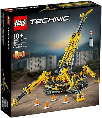 Lego Technic 42097 COMPACT CRAWLER CRANE 2 IN 1 New Sealed • $370.49