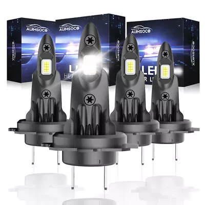 4X H7 LED Headlight High Low Bulbs Kit For 2012-2017 Hyundai Veloster 6500K • $69.99