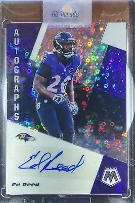 2020 Panini Mosaic Ed Reed Disco Prizm Auto • $100