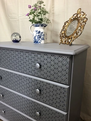 £90 • Buy Refurbished Chest Of Drawers With Decoupage