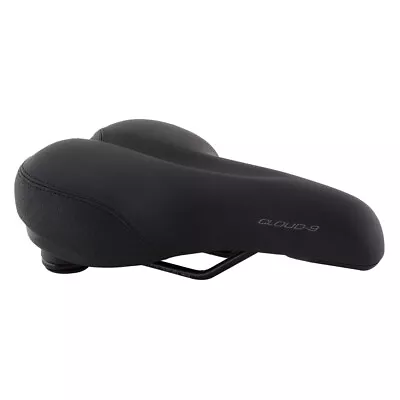 Cloud-9 Unisex Commuter Bicycle Comfort Seat Thick Padding Relief Channel Black • $26.04