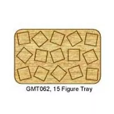 Movement Tray Skirmish Skirmish Tray - 15 Figures 20mm Square Bases Pack New • $10.99