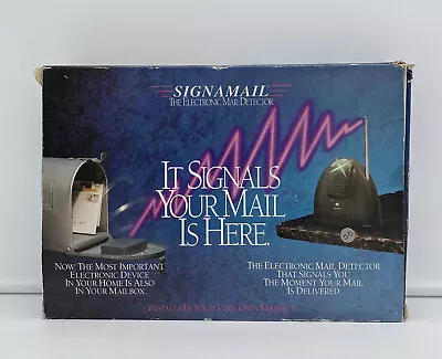 SIGNAMAIL The Electronic Mail Detector - RARE VINTAGE TECH HTF - New In Box • $79.50