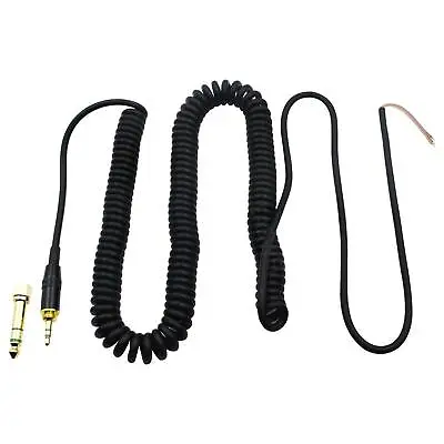 Replacement DJ Headphone Cable Cord Line With PLUG For Pioneer HDJ 500 1000 1500 • $10.98