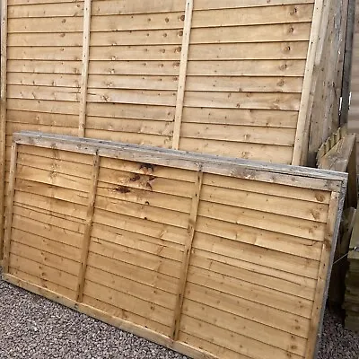 Larch Fence Lap Panels • £15