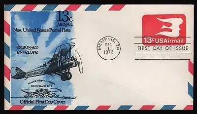 #UC47 13c Bird In Flight Fleetwood FDC **ANY 5=FREE SHIPPING** • $1.25