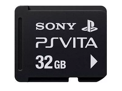 OFFICIAL Memory Card 32GB For PS Vita Sony PlayStation PSV Japan PCH-Z321J NEW • $224.43