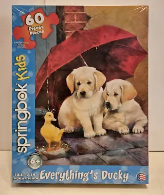 Springbok Kids Everything's Ducky 60 Piece Puzzle - New & Sealed • $14.99