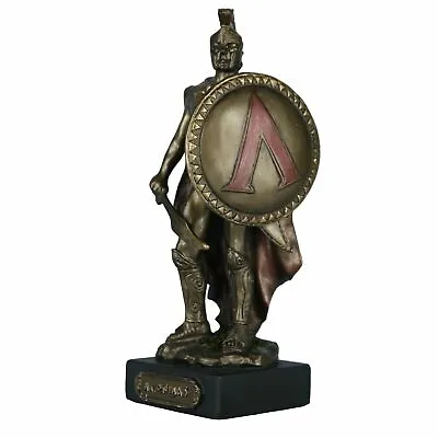 $43 • Buy Leonidas Greek Spartan King Warrior W/Sword Statue Cold Cast Bronze 4.72 Inches