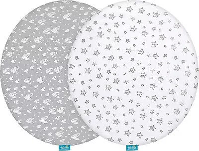 Bassinet Sheets Fit For Fisher-Price On-The-Go Baby Dome 100% Jersey Knit 2 Pack • $23.99