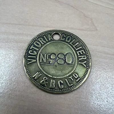 Victoria Colliery Pit Check Token • £6.39