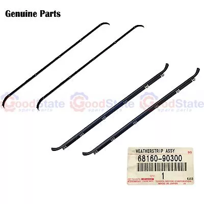 GENUINE Toyota LandCruiser FJ40 Inner Outer Front Door Mould Weather Strips Kit • $278.79