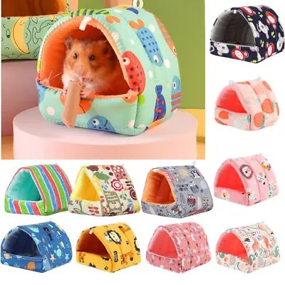 £3.04 • Buy Winter Guinea Pig Nest Warm Mat Small Animal Sleeping Bed Hamster House
