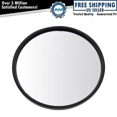 8.5  Round Convex Mirror Stainless Steel Heated Center Stud W/ Mounting Bracket • $26.99