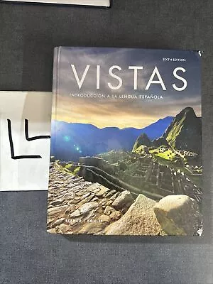 Vistas Introduccion A La Lengua Espanola (6th Edition) - Hardcover - GOOD • $55