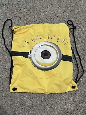 Minions Cinch Sack Backpack Drawstring Tote Sling Universal Studios • $9.99