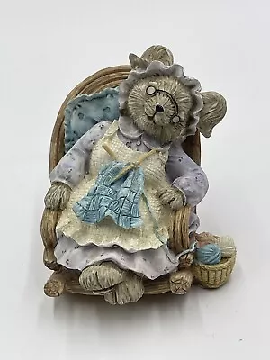 Mervyns Vintage - 1992 Happy Easter - Grandma Collectible Figurine Bunny Rabbit • $14.99
