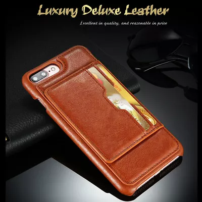 $7.19 • Buy For IPhone 8 7 6s Plus SE 2020 Wallet Case Stand Shockproof Card Leather Cover