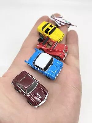 Galoob Vintage Micro Machines Lot Of 5 Cars & Plane 80s Toy Roadster Charger • $16.19