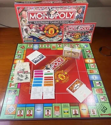 Monopoly Manchester United Limited Edition Complete Excellent Condition • £27.99