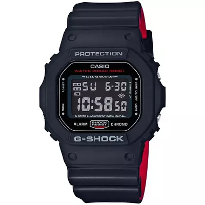 Casio Men's G-Shock Black DW-5600HR-1 BNIB • $168.01