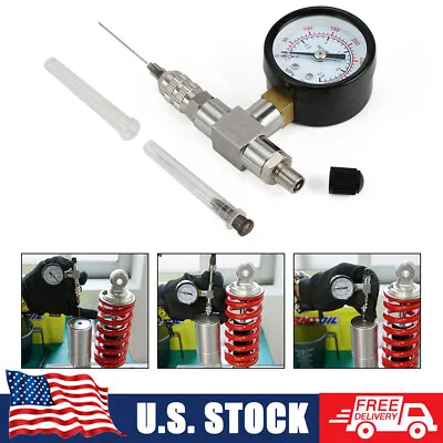 Nitrogen Needle Shock Fill Tool Gauge Universal For FOX Ohlins Yamaha Polaris • $26.99