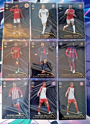 MATCH ATTAX 23/24 COMPLETE BASE SET + BINDER + BLACK EDGE /HOLOS-see Description • £95