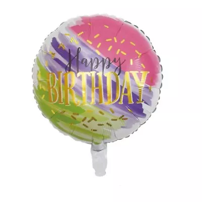 Foil Balloons Supershape Round Party Decorations Birthday Celebrations • $3.80