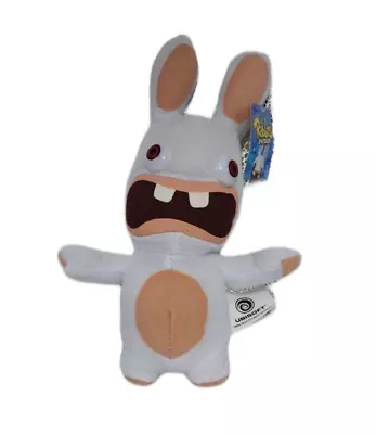 Raving Rabbids Invasion 8 Inch Plush Rabbit Fiesta Ubisoft 2015 Smile Tag • $24.99