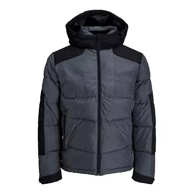 Jack & Jones Mens Puffer Jacket Cootis Outwear • £24.99