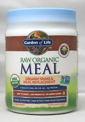 $32.26 • Buy Garden Of Life RAW Meal Replacement Shake Vanilla Chai 16.0 Oz Vegan Protein 1LB