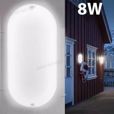 8W LED Wall Light Sconce Porch Modern Lamp Fixture Outdoor Indoor Waterproof • $7.99