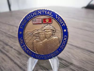 POTUS Bill Clinton Presidential Visit To Vietnam November 2000 Challenge Coin  • $34.99