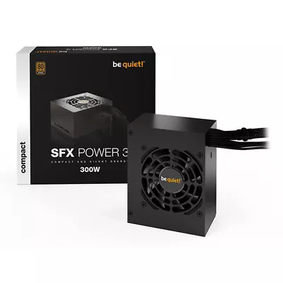 300W Be Quiet! SFX Power 3 80 PLUS Bronze Wired PSU Single Rail 37.5A +12V B • £61.20