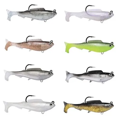 6 Inch Zman HerculeZ Soft Swimbait Fishing Lure - Rigged Soft Plastic Swimbait • $16.95