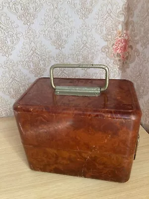 Bakelite Box Military Vintage Dosimeter DP-24 USSR Storage Container • $45