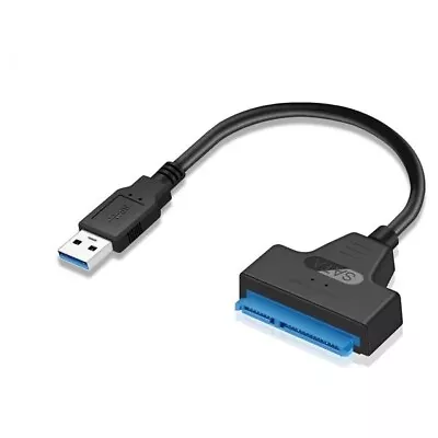 USB 3.0 To SATA 22 Pin 2.5 Inch Hard Disk Drive SSD Adapter Connector Lead Cable • $8.05