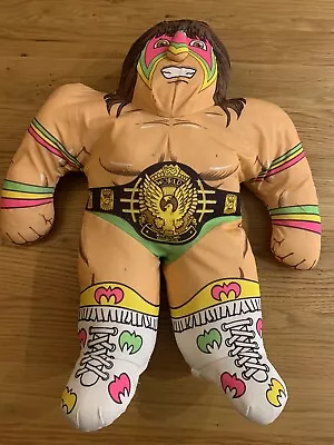 Vintage 1990s Tonka Ultimate Warrior WWF Wrestling Buddies Pillow Plush Toy • £85