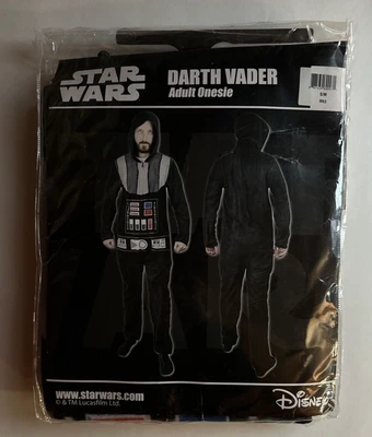 $25 • Buy Disney Star Wars Darth Vader Adult Men's Costume Small/medium One Pc