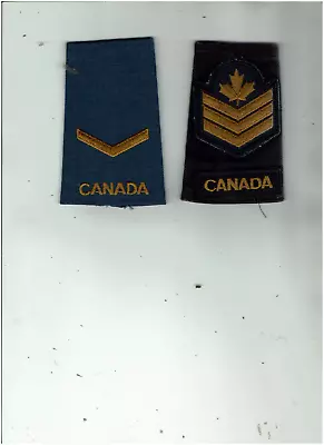 Canadian Armed Forces 2 Air Forces Rank Epaulettes • $4.78