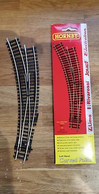 New Hornby OO Gauge L/H Curved Point R8074 • £17.50