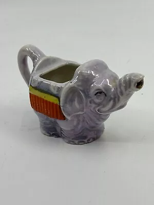 Vintage Elephant Japan Lusterware Miniature Teapot Ceramic • $19.45