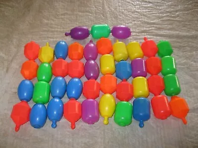 Fisher Price Snap Lock Pop Beads Vintage Lot Of 43 Made In USA • $34.99