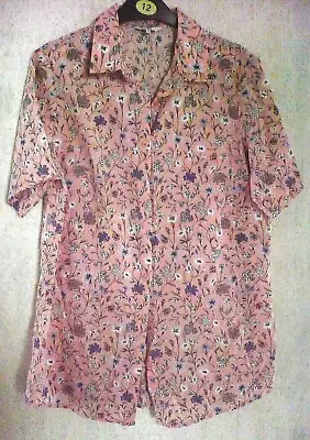 Cotton Traders  S.S  Blouse .Size:12 • £5